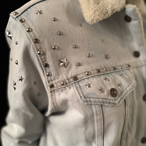 NWT Levi Premium Ex Boyfriend Trucker Jacket - Picture 5 of 6